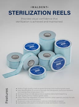 Waldent Sterilization Reels - 12