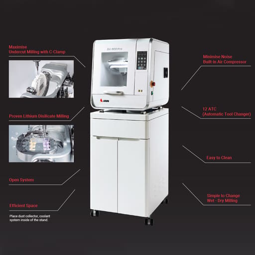 Arum 5X-300 Pro CAD/CAM Milling Machine