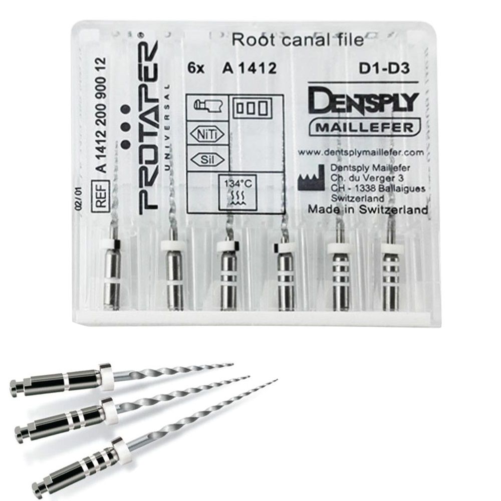 Dentsply Protaper Universal Retreatment Files Assorted D1-D3