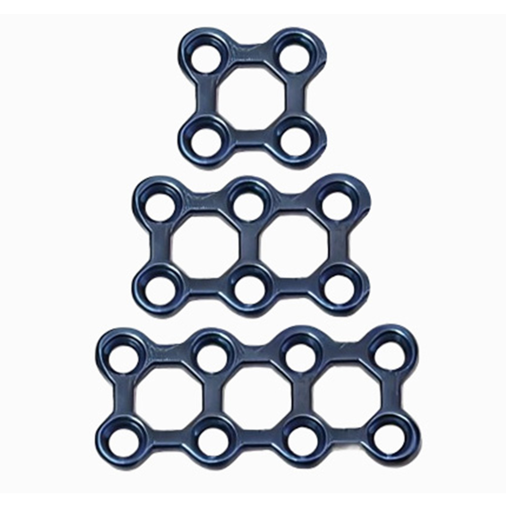 SK Surgicals Titanium Mini Bone 3D Plates - 2mm