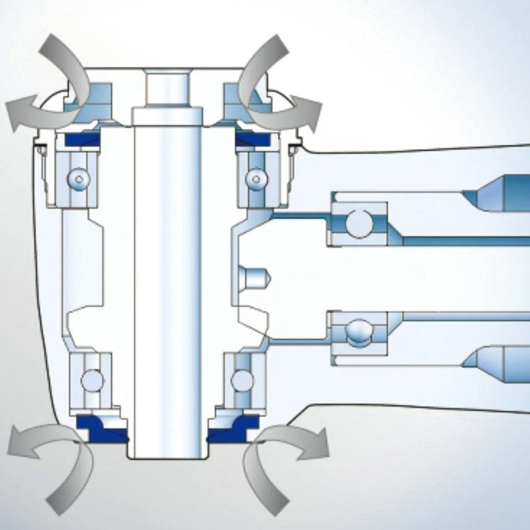 NSK TI-Max X-SG20L 20:1 Implant Handpiece (Optic)