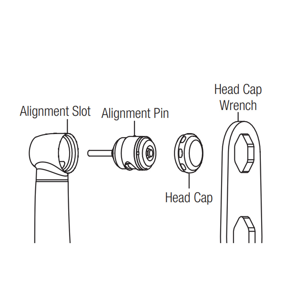 NSK PAX2R-T03 Cartridge for Pana Air FX Super Torque Airotor (T1066)
