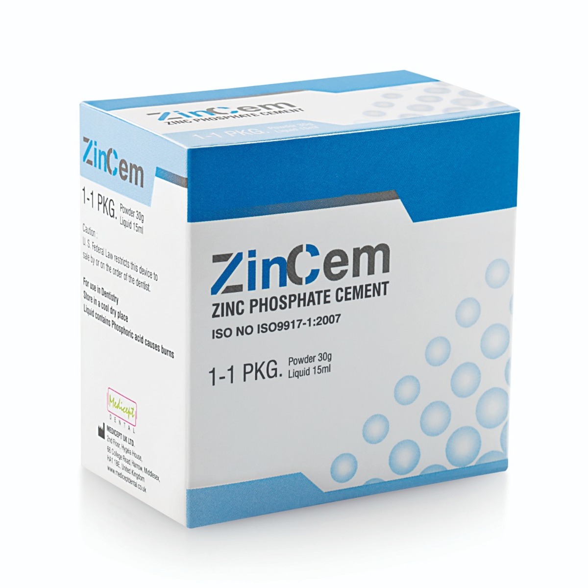 Medicept Zincem Zinc Phosphate Cement