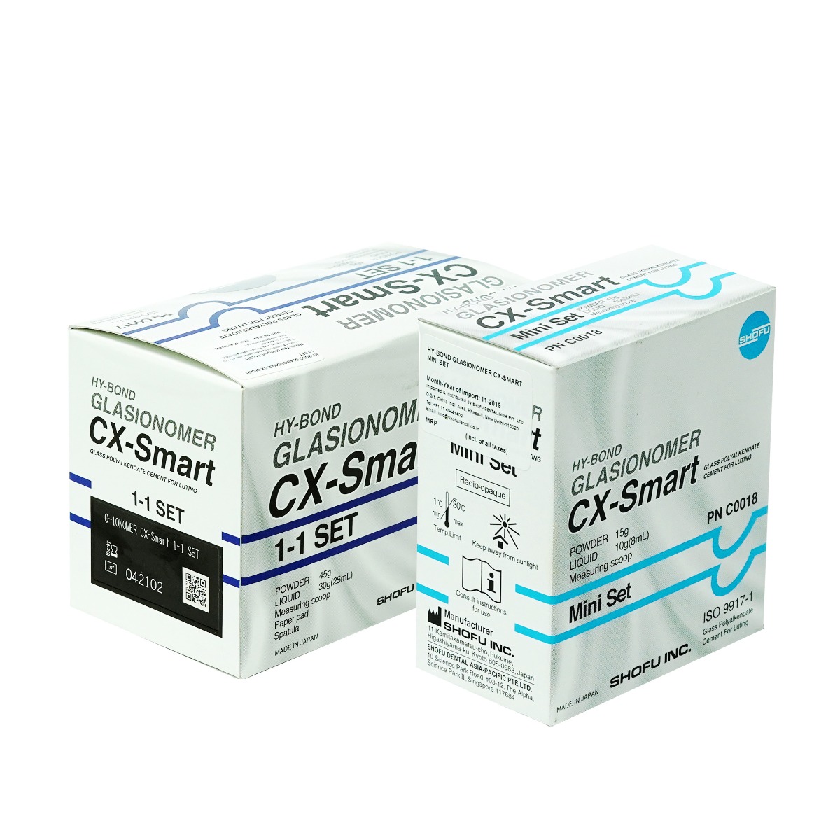 Shofu Hy-Bond Glasionomer CX-Smart Luting Cement Set 