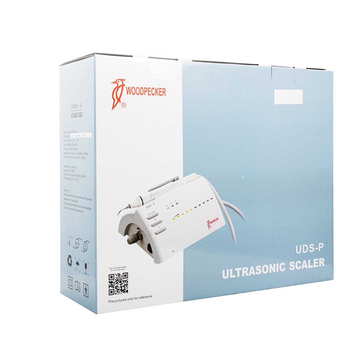 Woodpecker UDS-P Ultrasonic Scaler ( With 5 periodontal Tips and 1 Endodontic Tip)