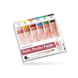 Waldent Gutta Percha Points 6% (Length Marked) - 8