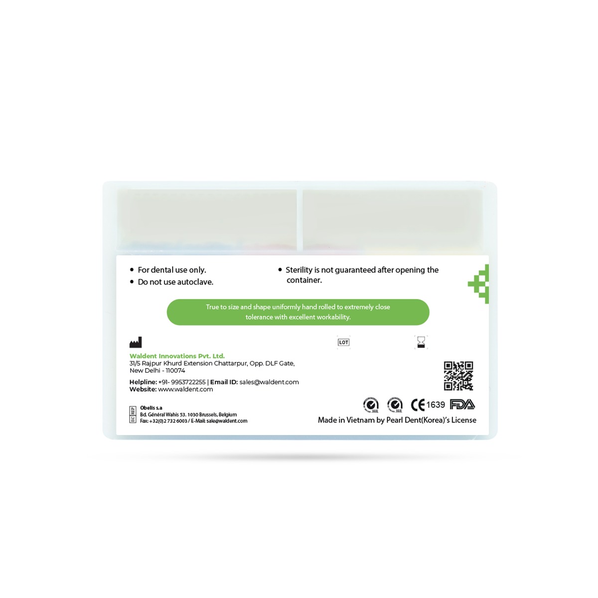 Waldent Paper Points 4% (Length Marked)