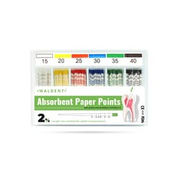 Waldent Paper Points 2% (Length Marked) - 8