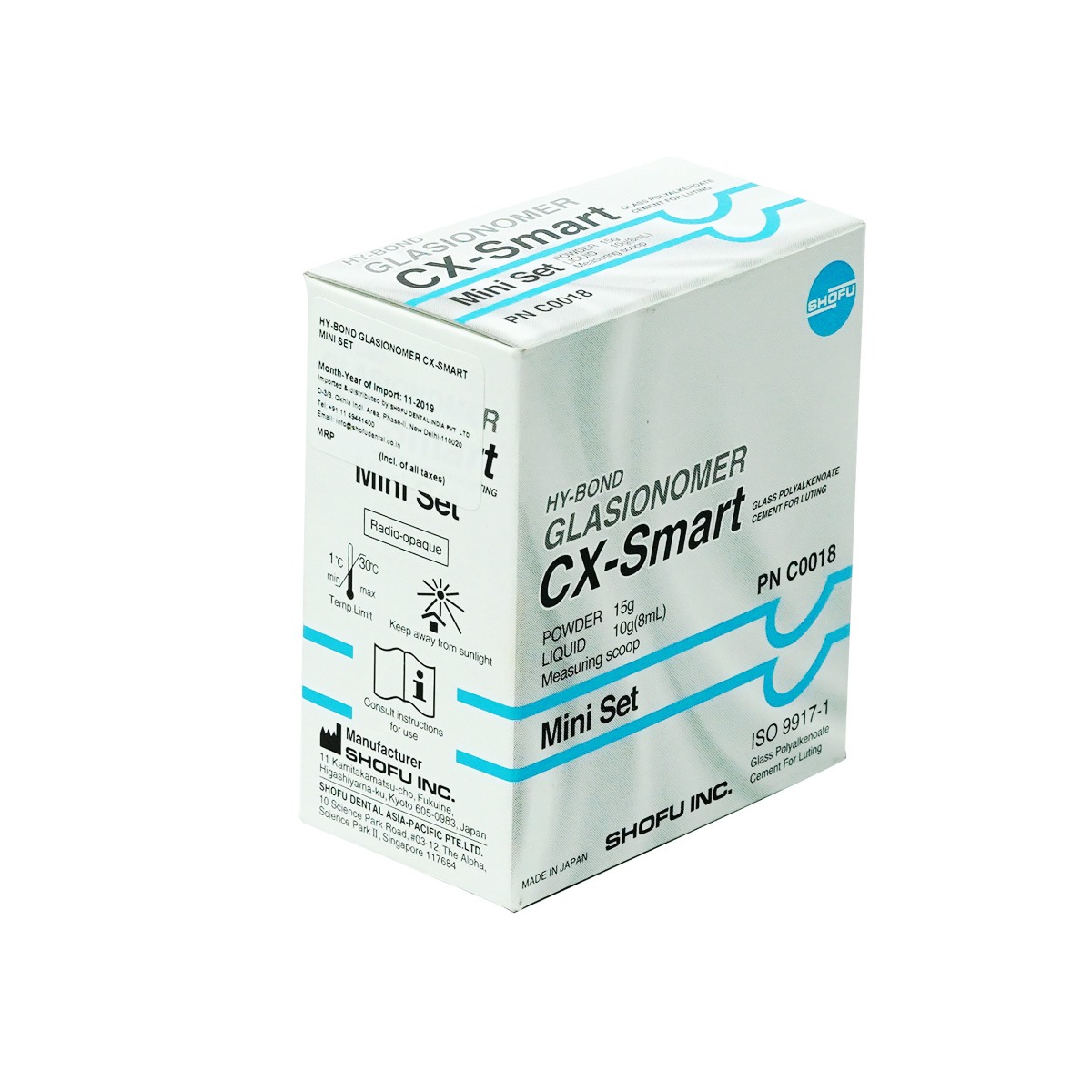 Shofu Hy-Bond Glasionomer CX-Smart Luting Cement Set 