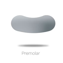 Polydentia QuickmatFLEX Premolar Sectional Matrices 0.03mm x 5mm (Pack of 50)