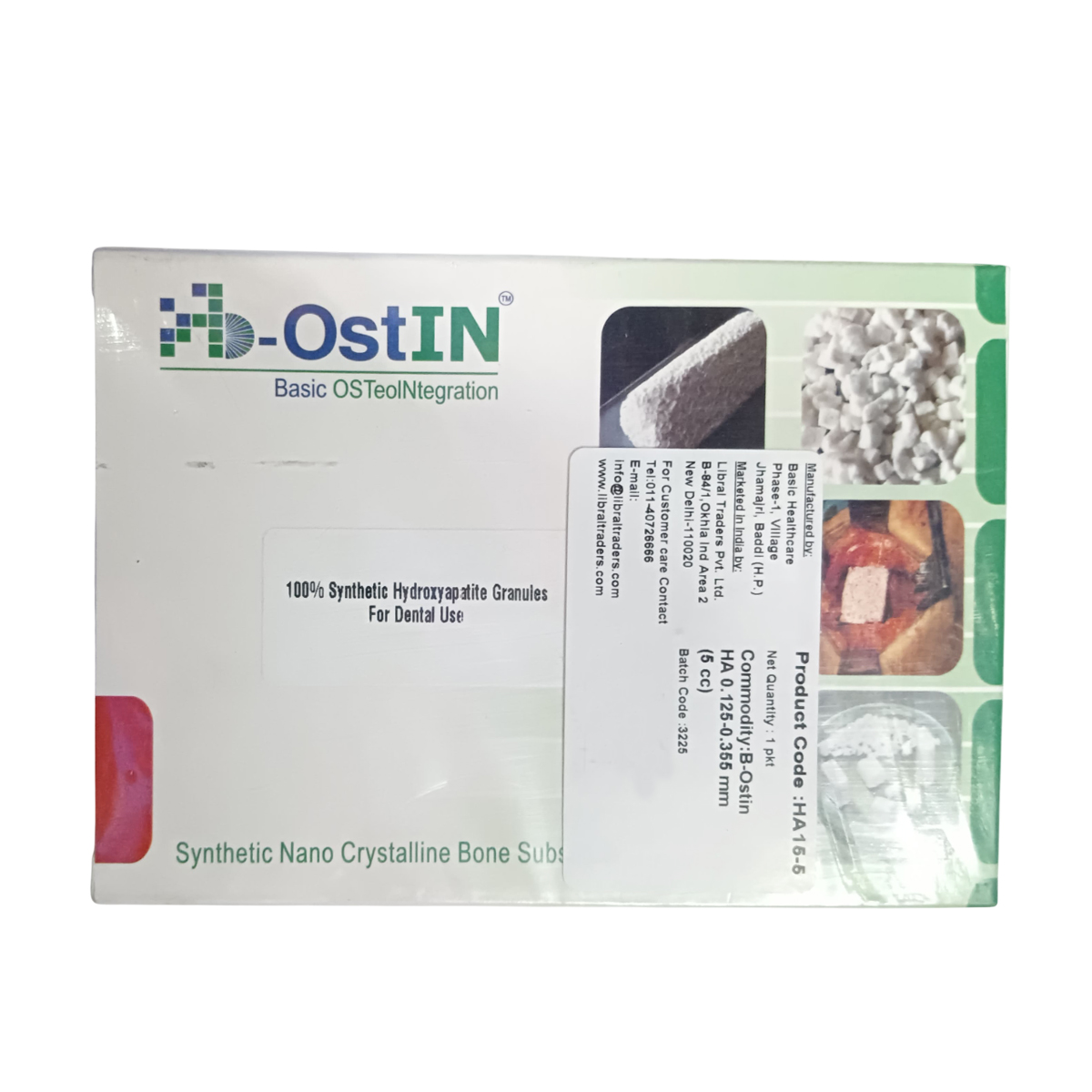 B-Ostin HA Nano 0.355-0.500 mm (5 CC) - HA35-5 - DB102-005