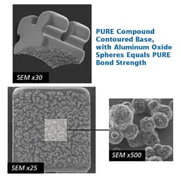 UU Ortho Mono Crystalline Sapphire Transparent Ceramic Brackets - 10