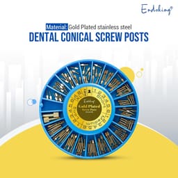 EndoKing Dental Conical Screw Posts  - 16