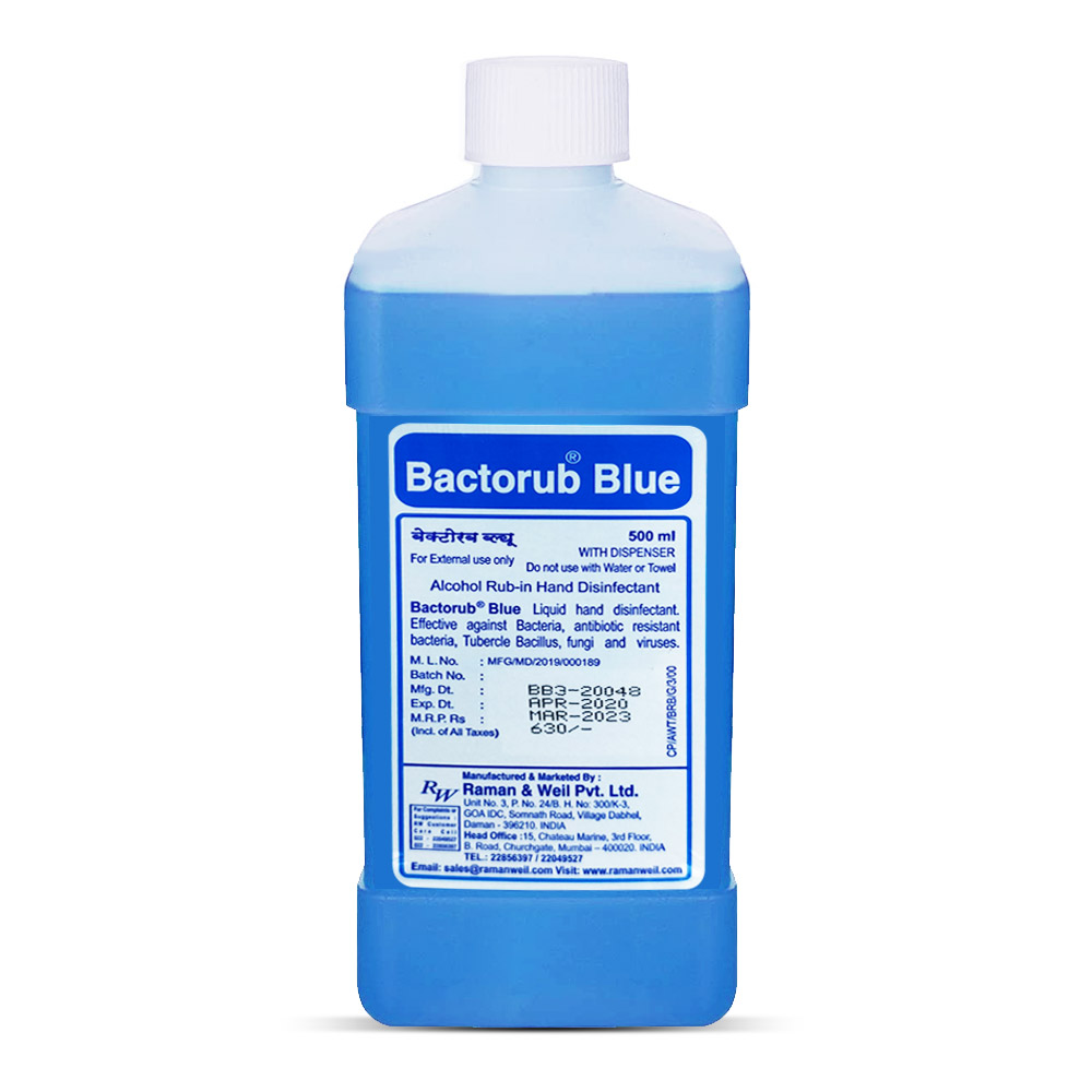 Raman & Weil Bactorub Blue Hand - 500Ml