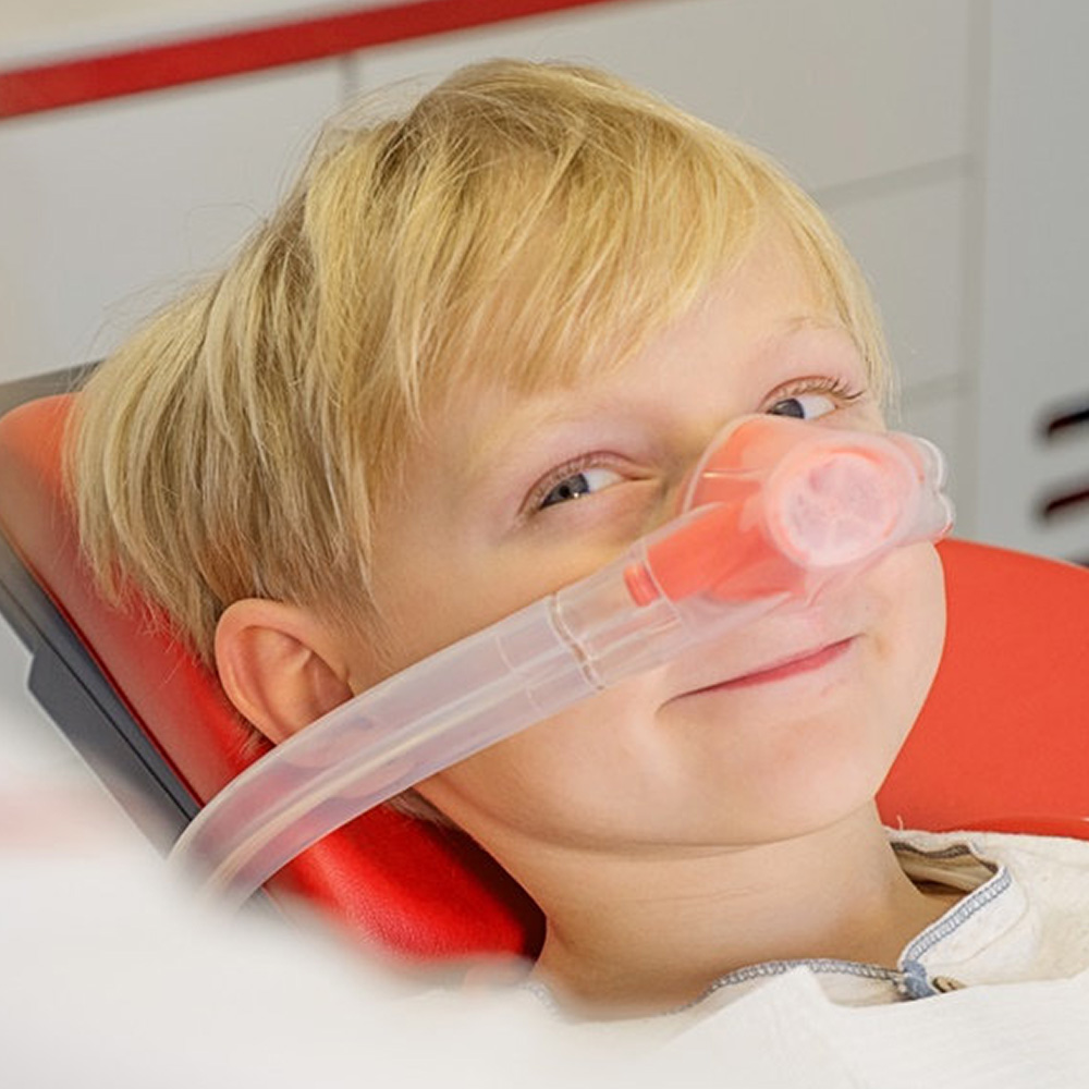 Baldus Analog -70 Oxygen-Nitrous Oxide Mixer Sedation Unit with Encased Cart