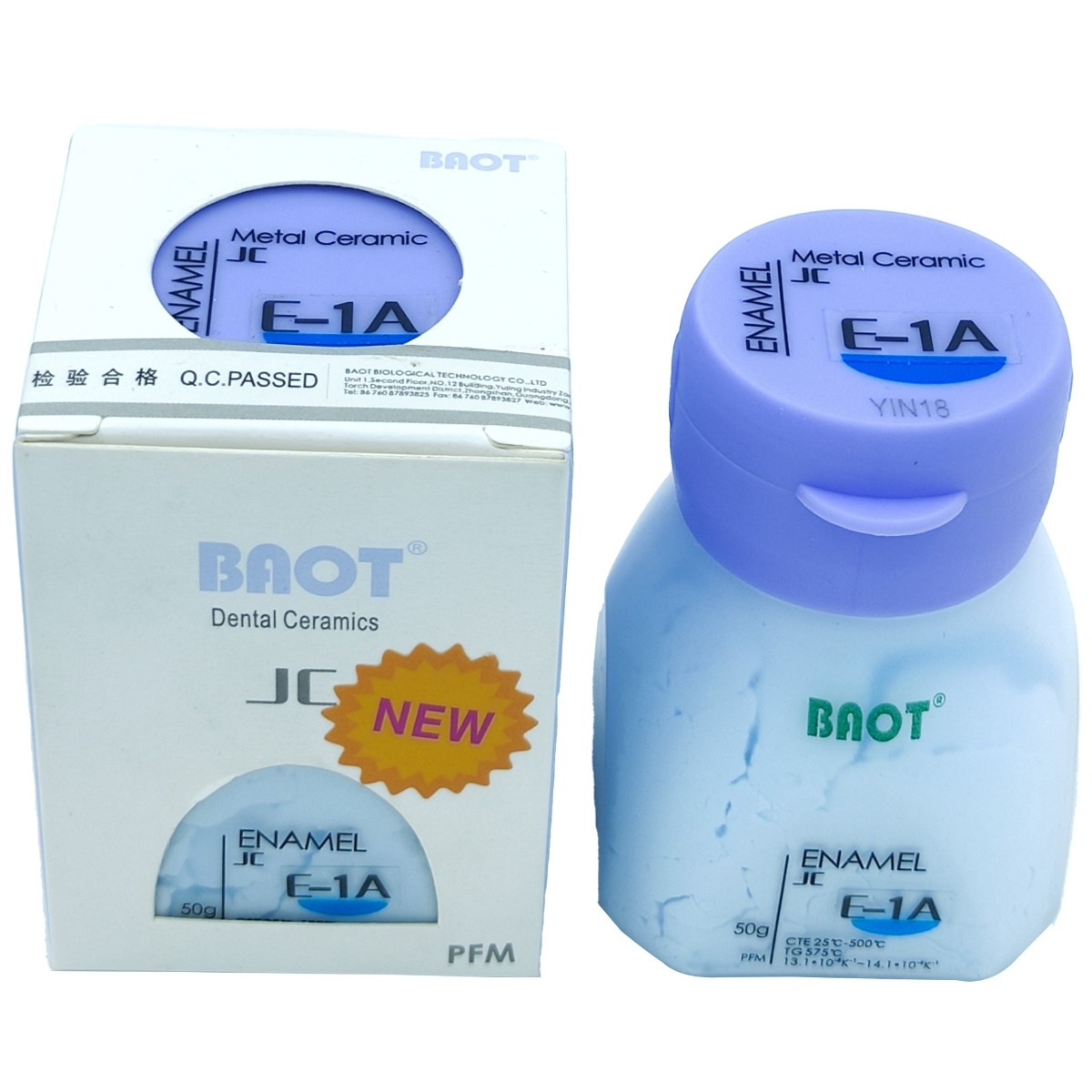 Baot JC Enamel - Metal Ceramic Series - E-1A (Light)