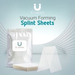 U Ortho Vacuum Forming Splint Sheets - Hard - 5