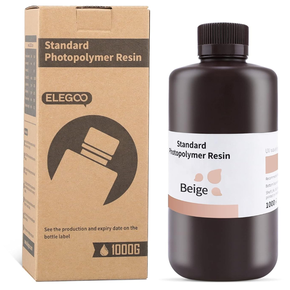 Elegoo Standard 3D Printing Photopolymer Dental Model Resin 1000g