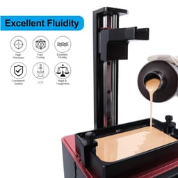 Elegoo Standard 3D Printing Photopolymer Dental Model Resin 1000g - 6
