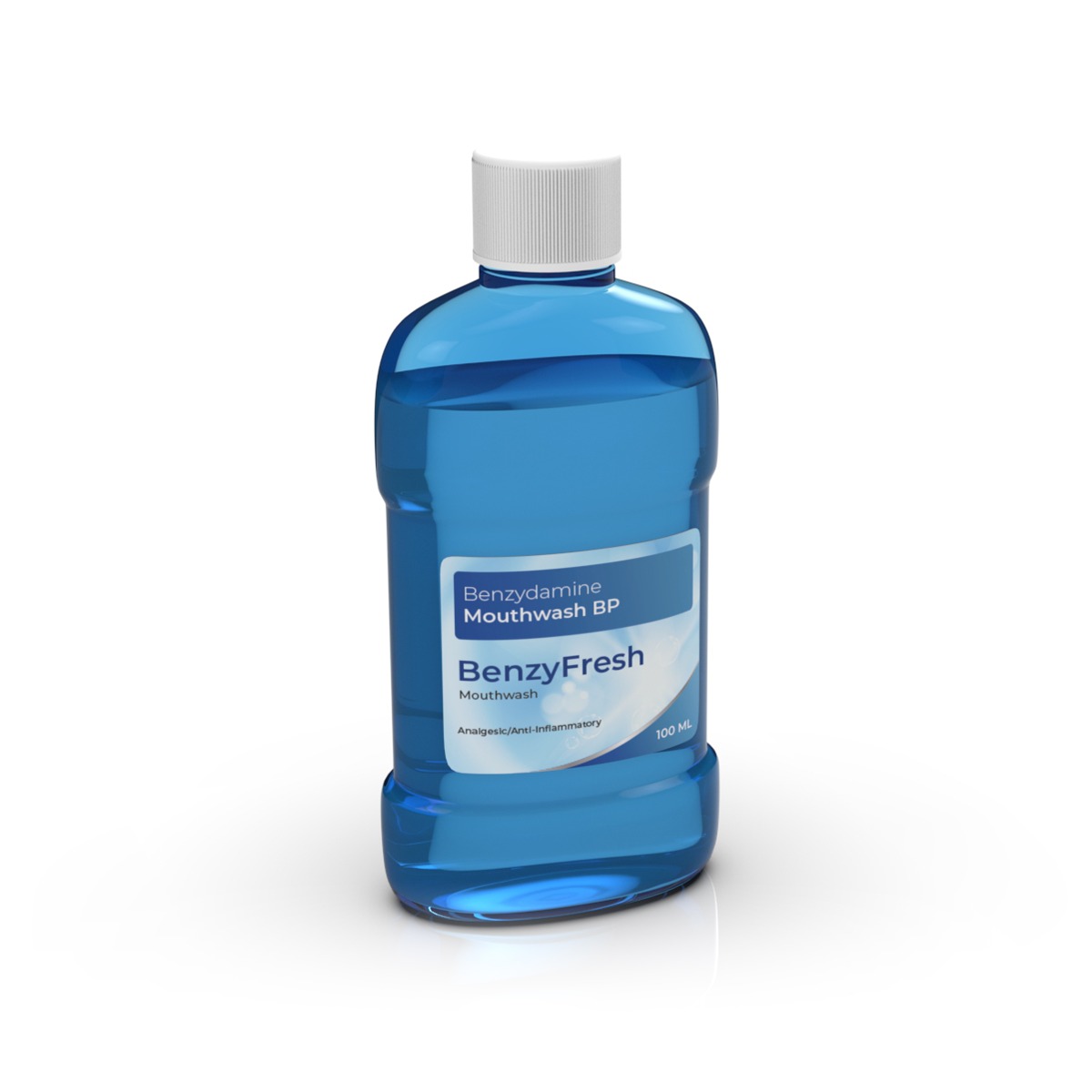Vasa Benzyfresh Benzydamine Mouthwash 0.15% (Pack of 10)