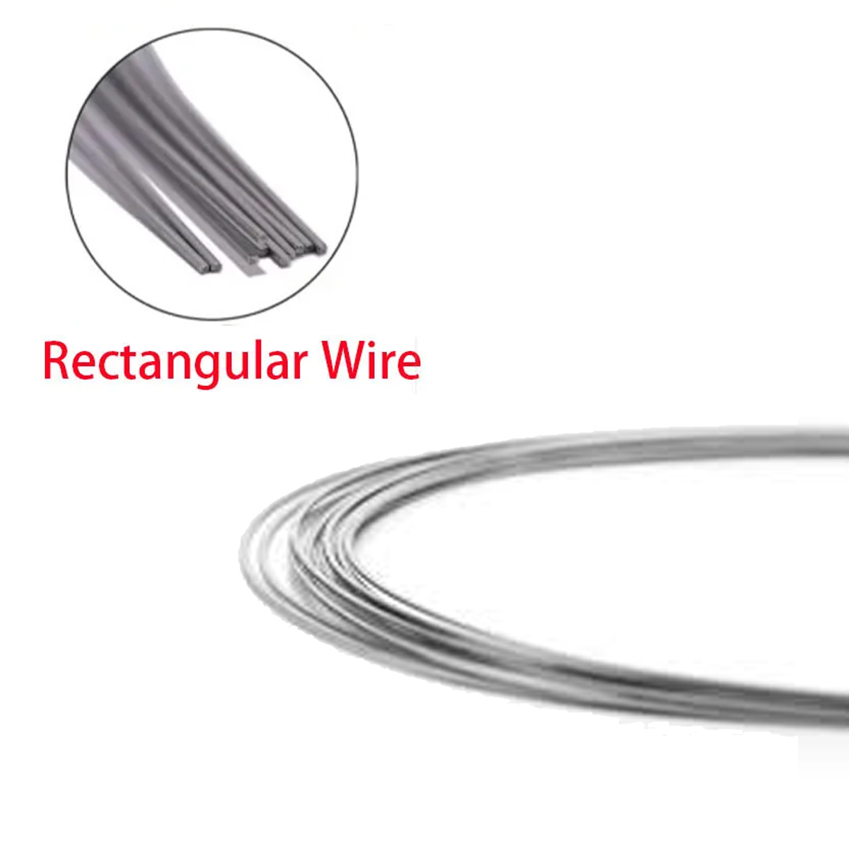 JJ Ortho Thermal Activated NiTi Archwires Natural Form - Rectangular