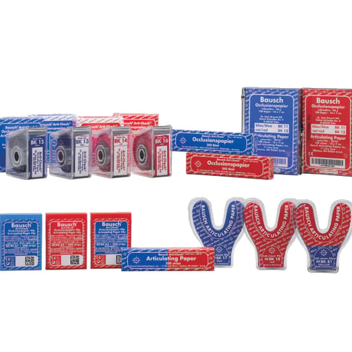 Bausch Arti-Check Dental Articulating Papers Micro Thin - 40µ Microns