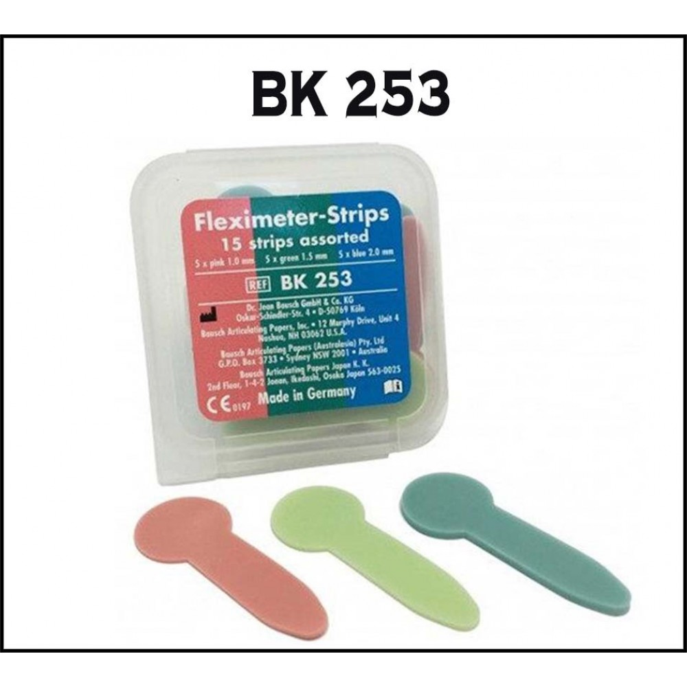 Bausch Fleximeter - Strips Mixed 15/ Pcs - BK 253