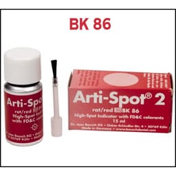 Bausch Arti - Spot 2 Red for Ceramics - BK 86
