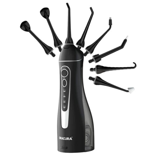 Oracura OC200 Dental PRO Smart Plus Water Flosser - Black