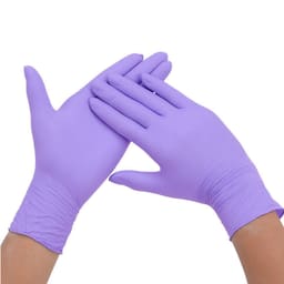 Blossom Lila Nitrile Exam Gloves - Large - 6