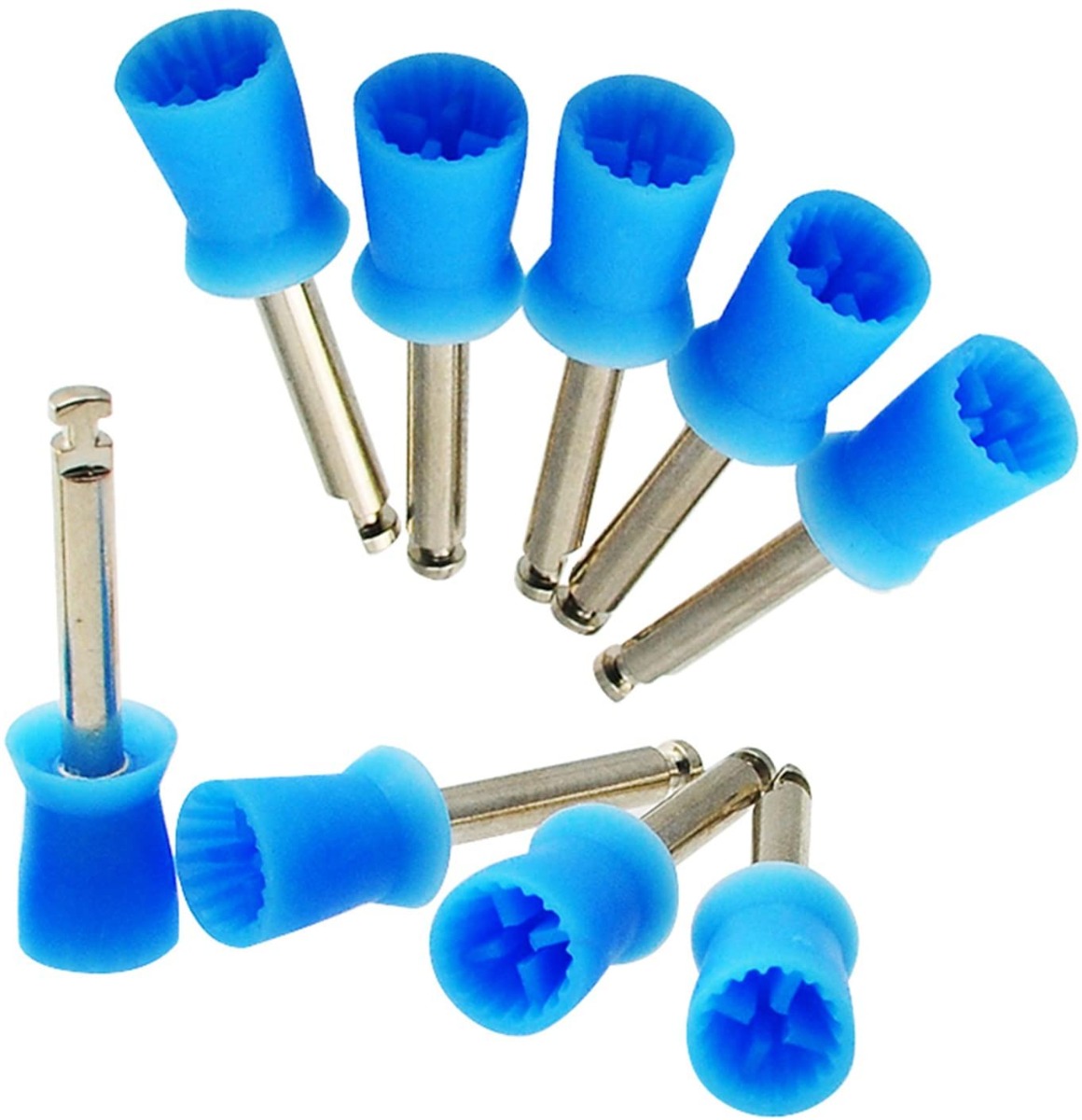 Cotisen Prophy Polishing Cups - Latch Type (Blue Color) (Pack of 100)