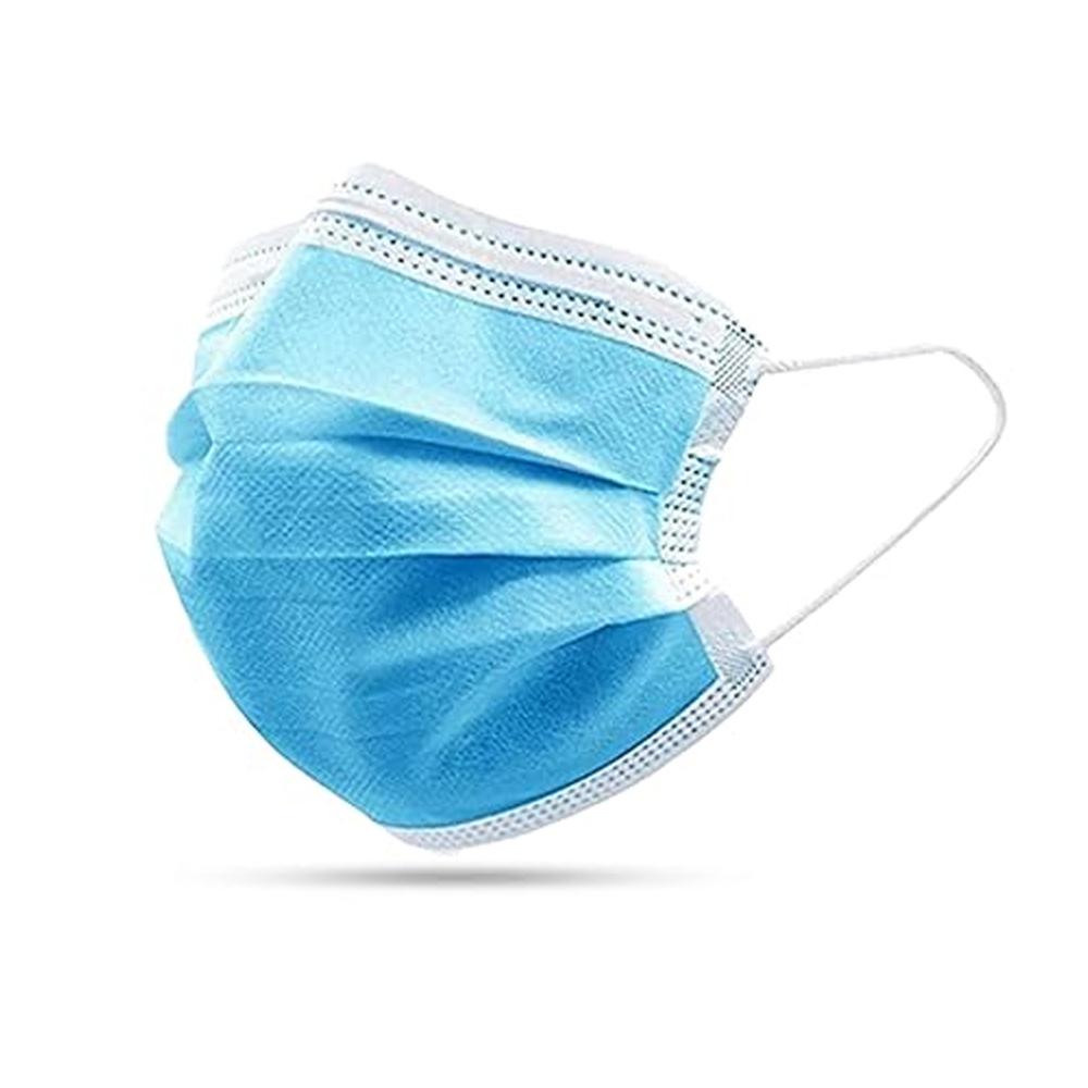  Waldent 3 Ply Mask - Multicolor (Pack of 50)