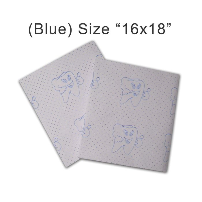 Capri Disposable Patient Bibs 16"x18"