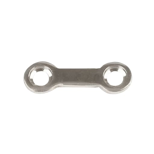 SK Surgicals SS Mini Bone Plates With Gap - 1.5mm (Pack of 2)