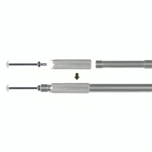 MCTBIO Titanium Bone Scraper-Curved (BOS-02)