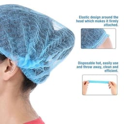 ET Dental Disposable Bouffant Cap 100/pk - 3