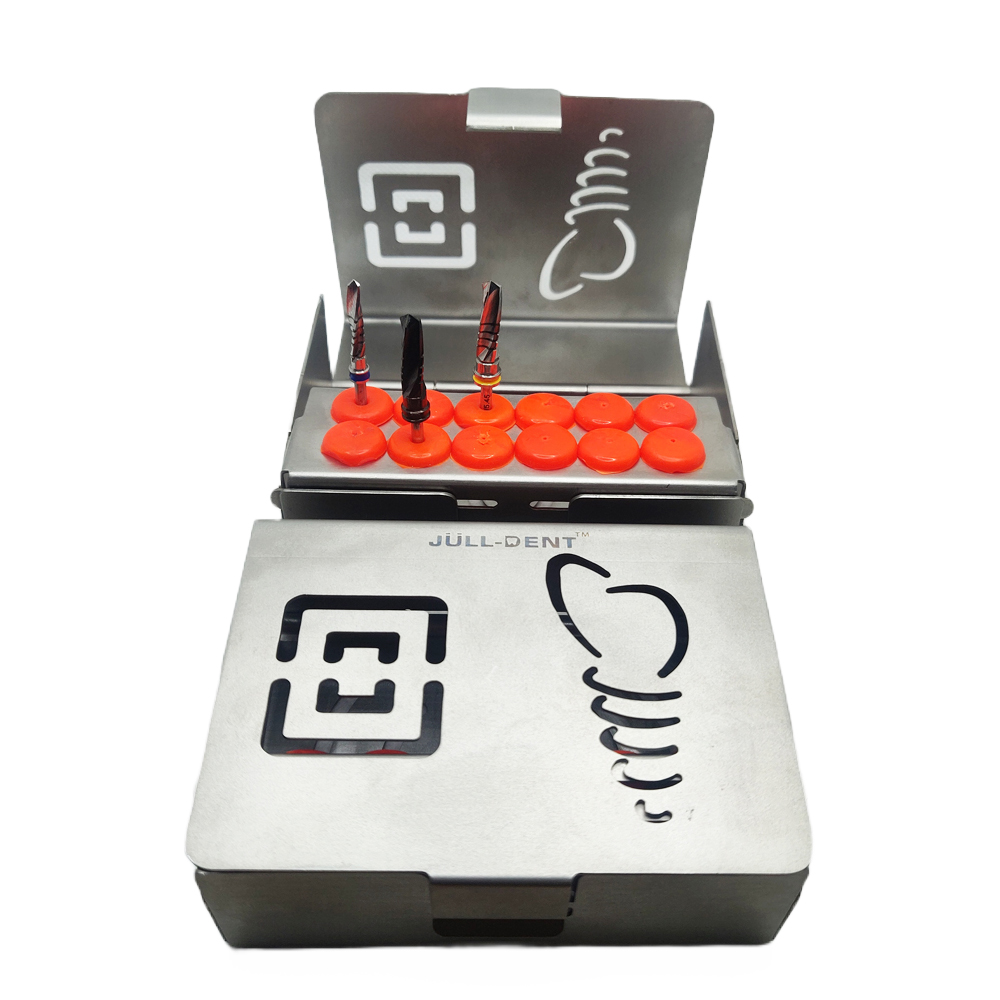 Julldent Drill Autoclaving Closed Stand - 12 Slots