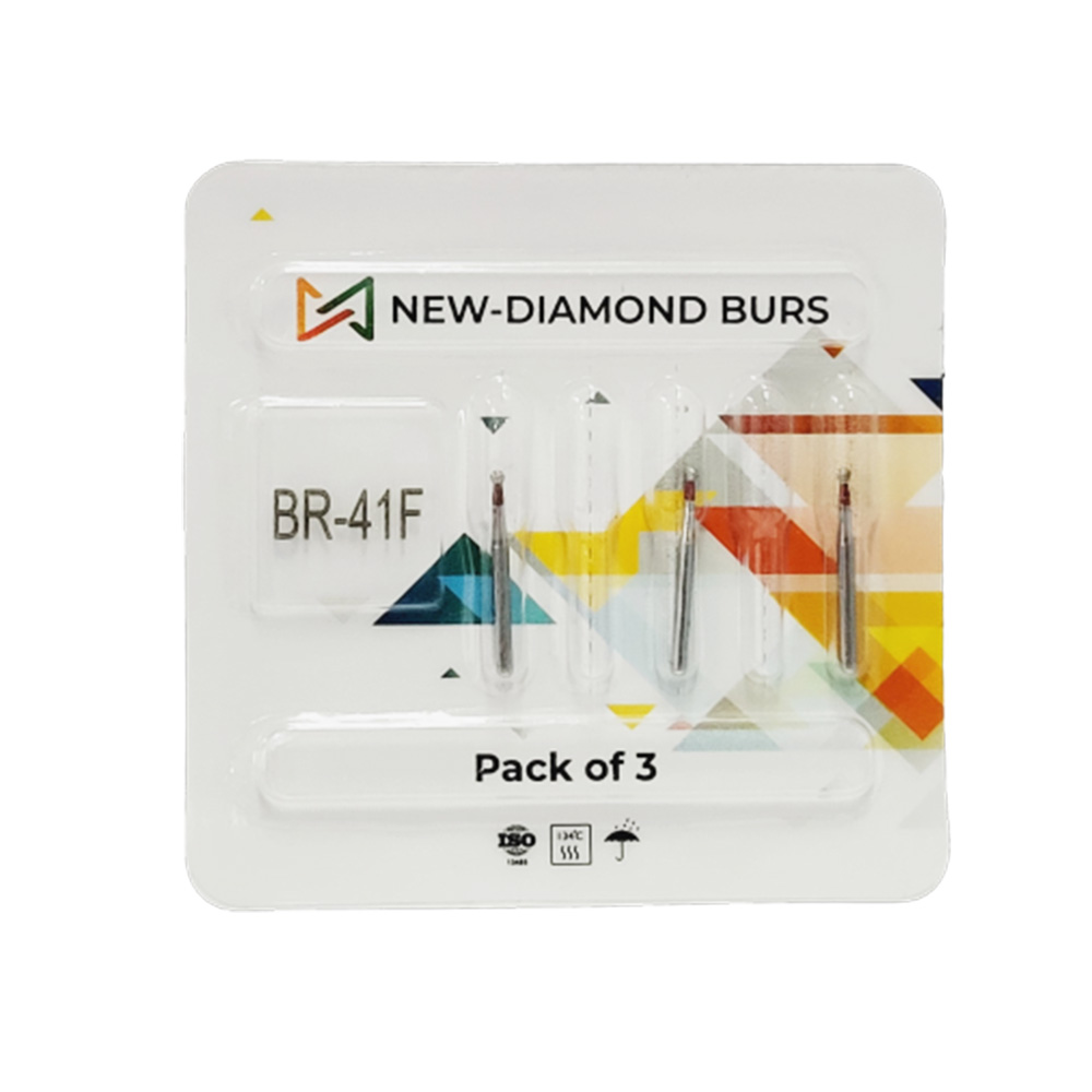 NewDiamond Ball Round Diamond Bur -BR (Pack Of 3)