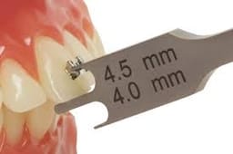 Waldent Bracket Positioning Height Gauge 0.18/0.22 - 7