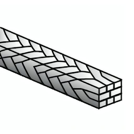 OrthoMetric Braided Eight Strand Woven SS Archwire - Rectangular (10/Pk)