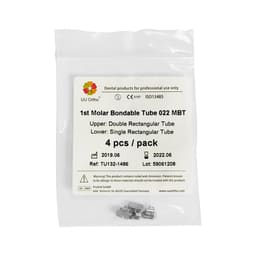UU Ortho Bondable Buccal Tubes U2L1 1st Molar
