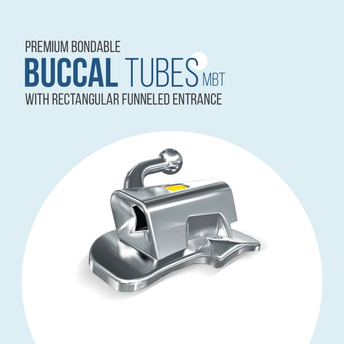 UU Ortho Premium Bondable Buccal Tubes MBT (Pack of 20 Sets)