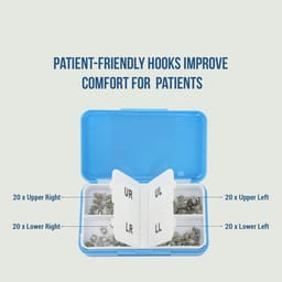 UU Ortho Premium Bondable Buccal Tubes MBT (Pack of 20 Sets) - 23