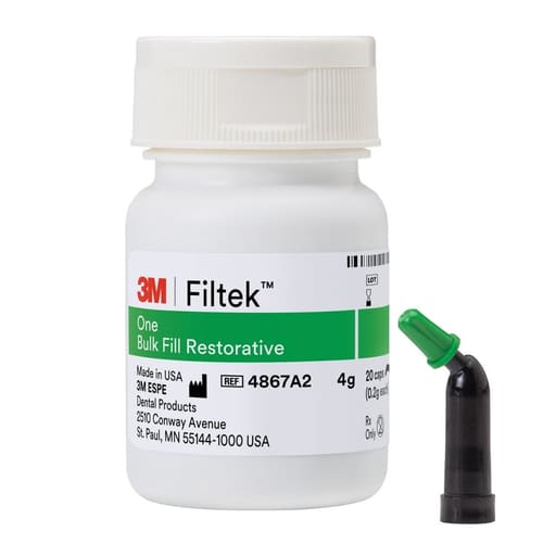 3M ESPE Filtek One Bulk Fill Flowable Restorative- Bottle A2 (20 Capsules)