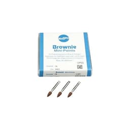 Shofu Brownie Mini-Points Polishers CA -0403 (Pack Of 12) - 2
