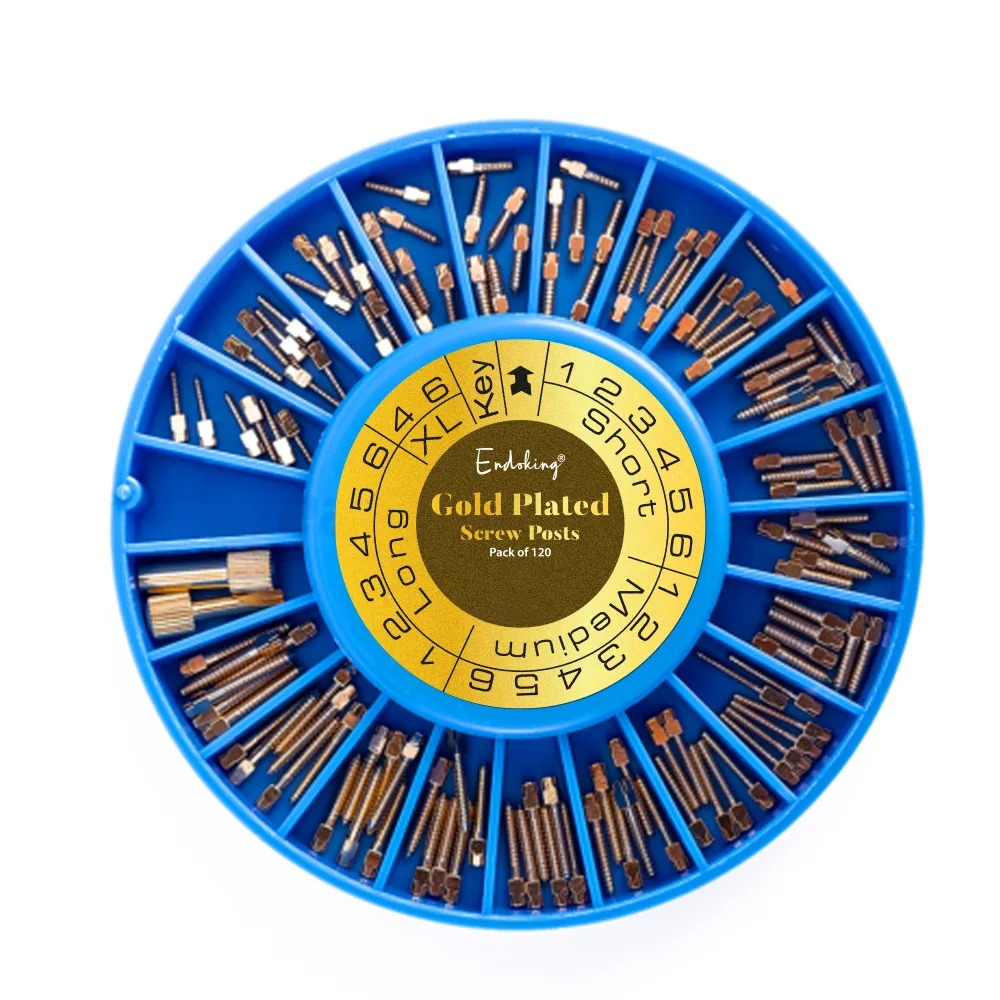 EndoKing Dental Conical Screw Posts 