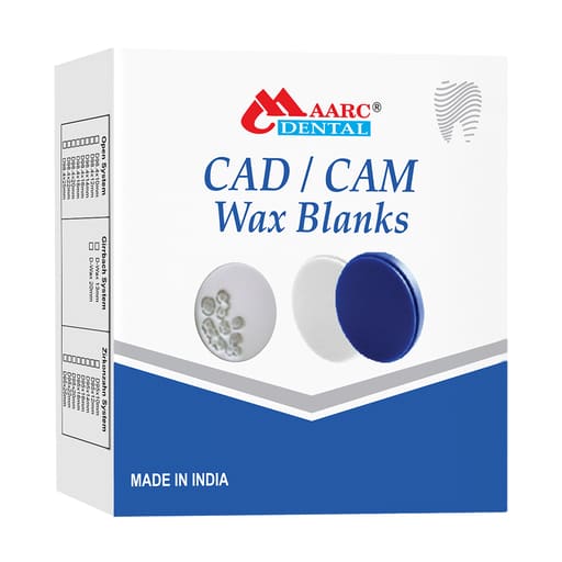 Maarc CAD-CAM Milling Wax Blanks Tooth Color - 16mm (3104/001)