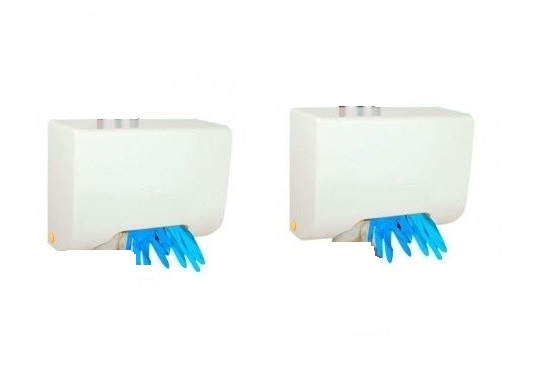 Capri Glove Dispenser - Ivory
