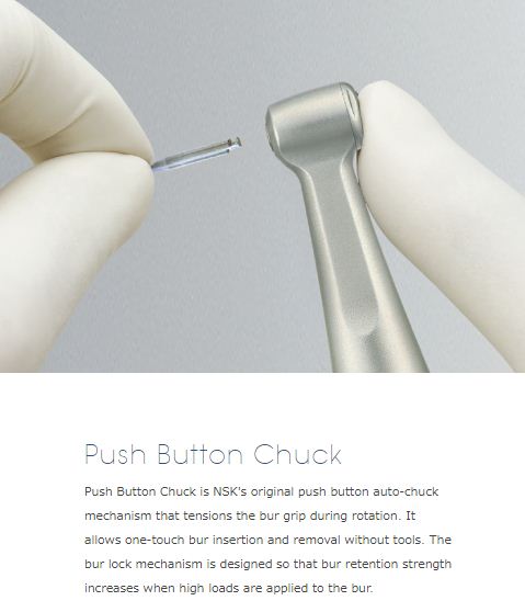 NSK M95 - Internal Spray Contrangle Handpiece