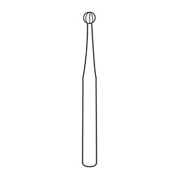 Frank Dental Round Carbide Burs - Pack Of 10